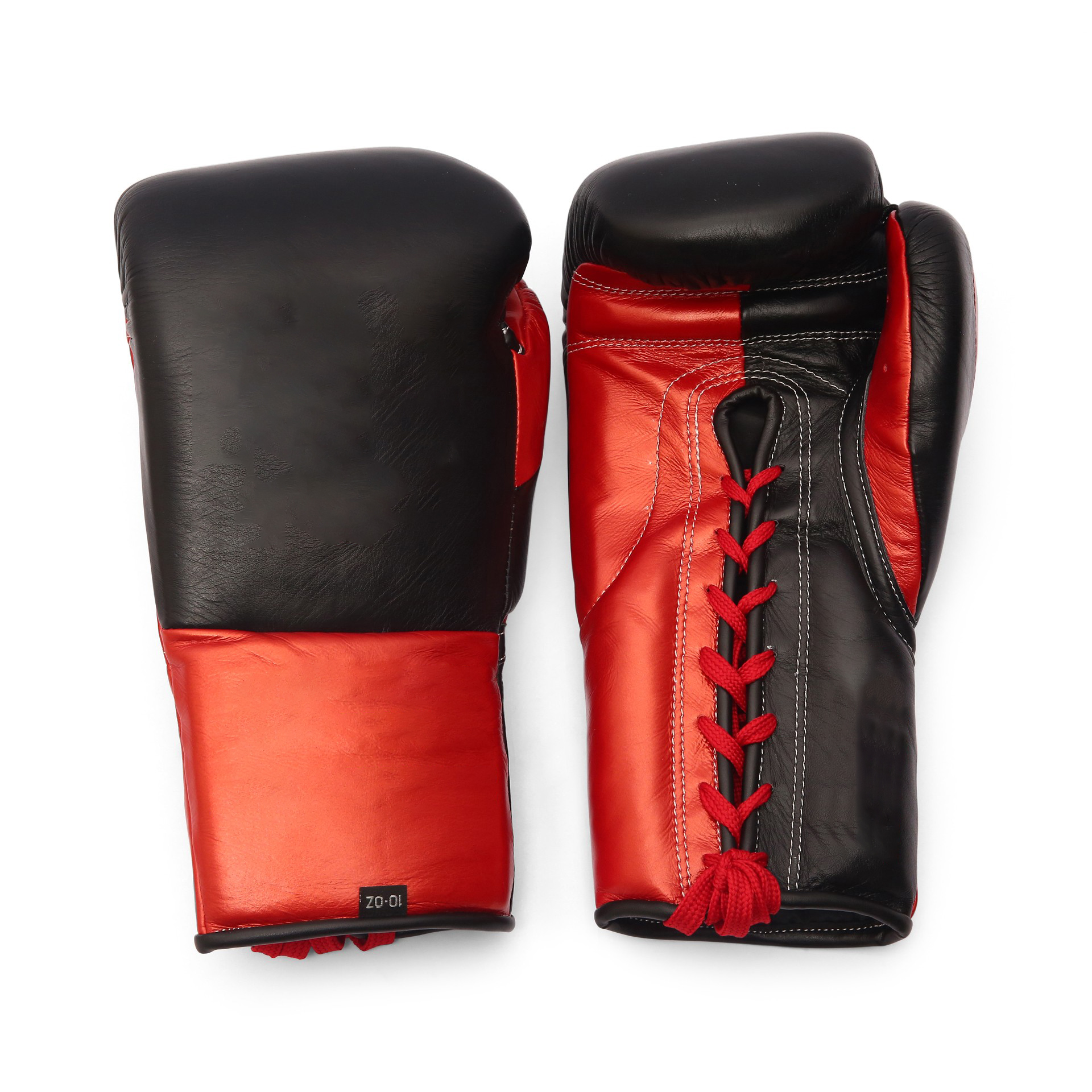 Boxing Fight Gloves - Black Red (2)